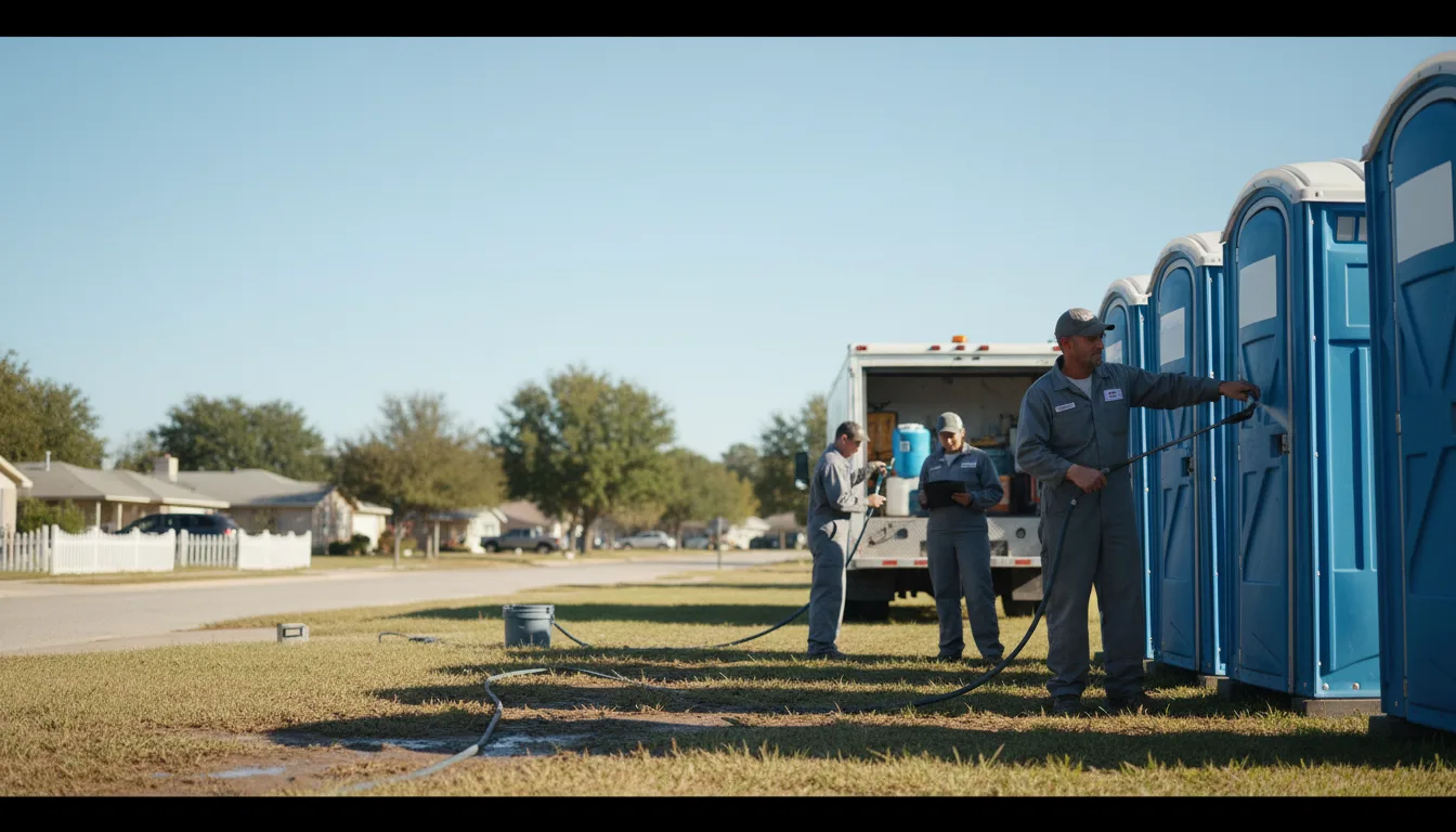 Long-Term Portable Toilet Rental in Mill Shoals, IL near me
